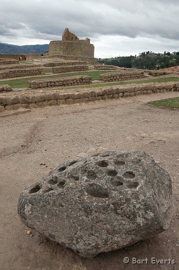 DSC_9541.JPG - Holes in a stone used  as a calender